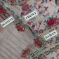Embroidered Multi Floral Luxury Chiffon 3 Piece Unstitched Dress CHZ-Party Wear