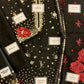 Black Luxury Chiffon Embroidered Collection Unstitched UC-3070 -Party Wear