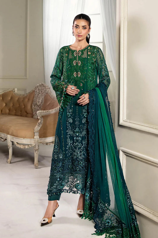 Embroidered Chiffon 3 Piece Unstitched Suit MBC-MPC-25-106 - Party Wear