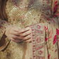 Wedding Festive Luxury Embroidered Organza Suits Unstitched - URWA