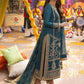 Embroidered Chiffon 3 Piece Unstitched Suit AJ-24-Party Wear