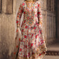 Embroidered Multi Floral Luxury Chiffon 3 Piece Unstitched Dress CHZ-Party Wear