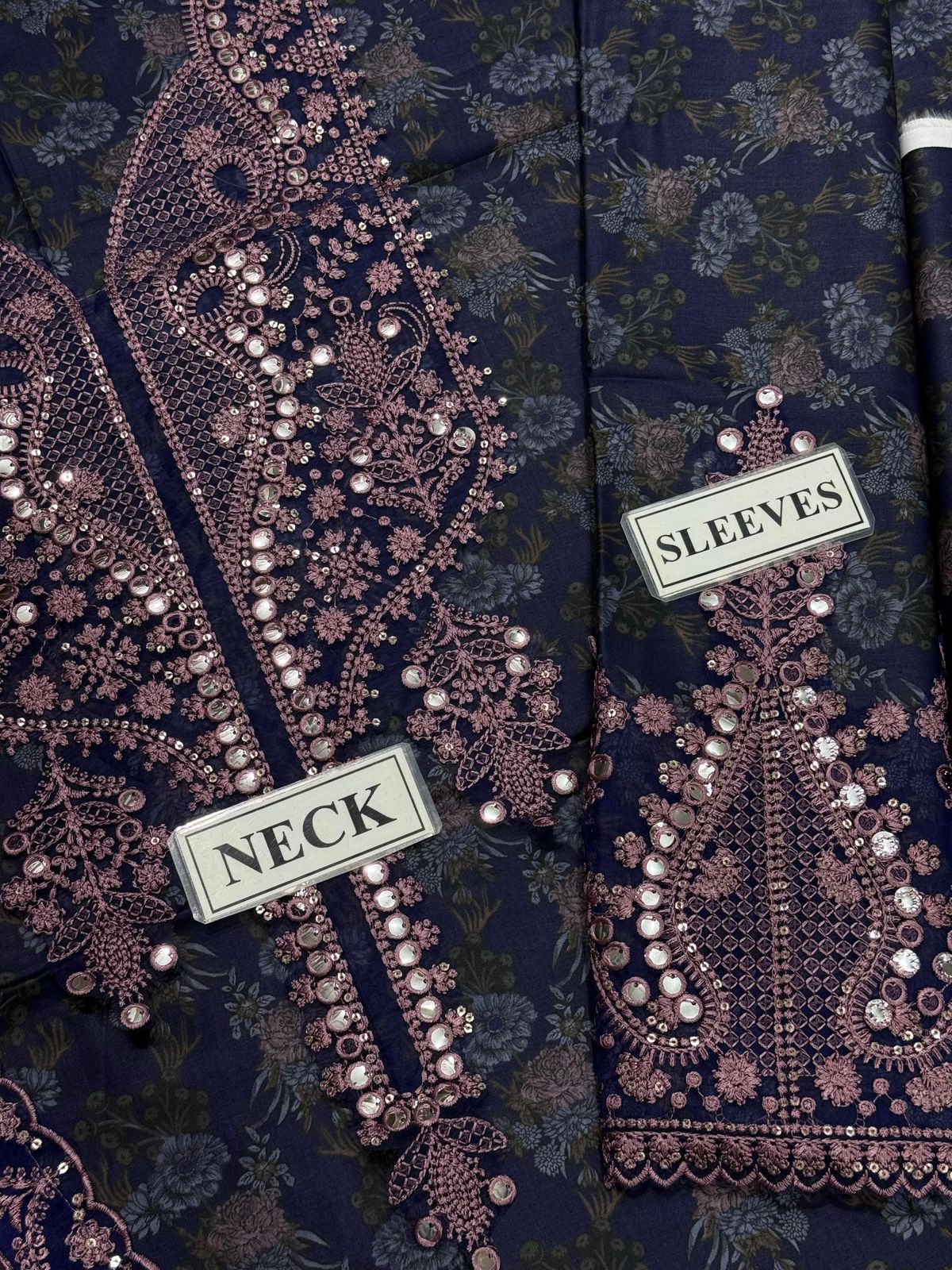 Luxury Lawn Embroidered 3 Piece Unstitched - BLS-56