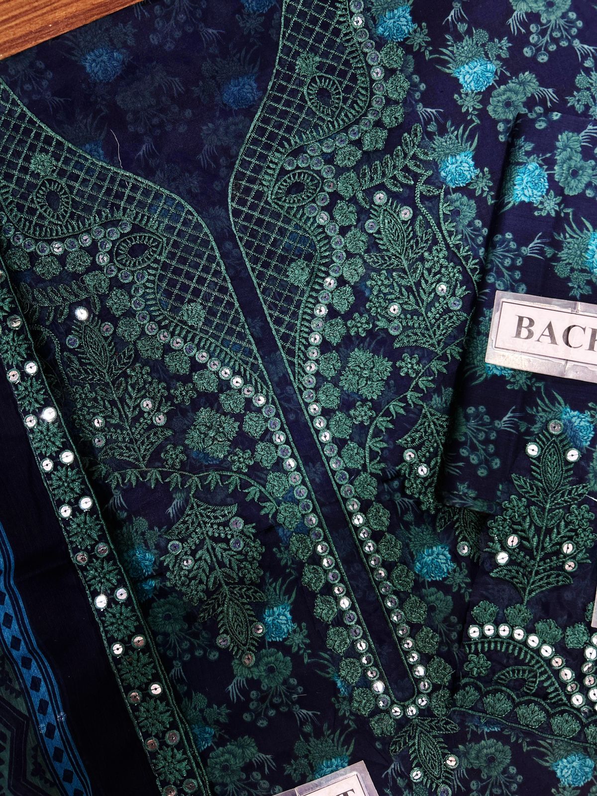 Luxury Lawn Embroidered 3 Piece Unstitched - BLS-55