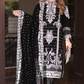 Luxury Velvet Dress 3 Piece Unstitched - ANL