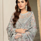LUXURY NET Embroidered 4 Piece Unstitched Dress