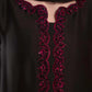 Raw Silk Embroidered Unstitched 3 Piece Suit - Party Wear