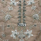 Luxury Organza Embroidered 3 Piece Unstitched Dress - Party Wear