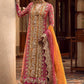 Heavy Embroided Chiffon 3 Piece Unstitched Dress-Party Wear