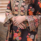 Black Printed Silk 3 Piece Unstitched Suit ACL-LUX-15-25 - Party Wear