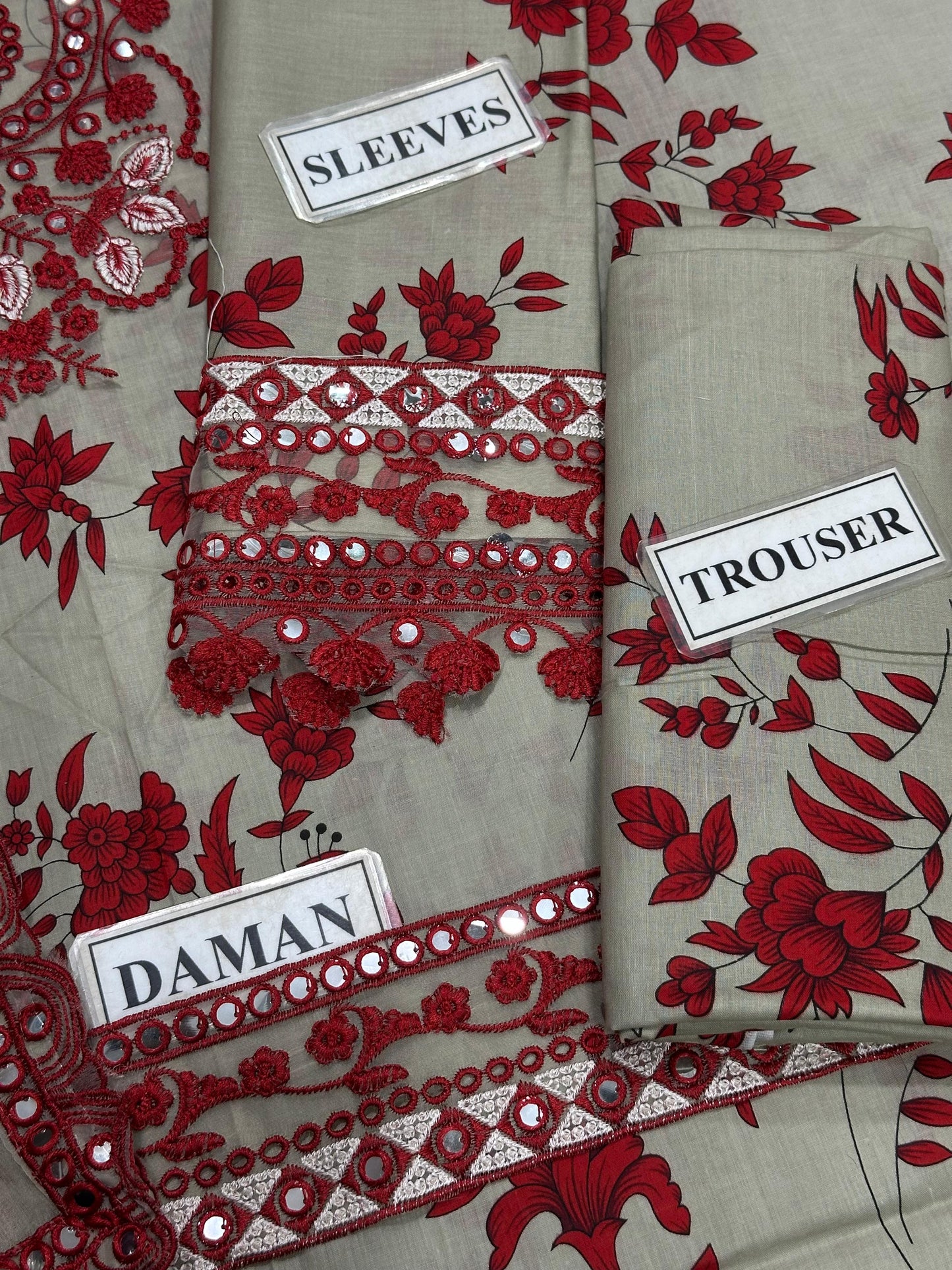 Lawn Unstitched 3 Piece Dress - ANL 26A