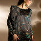 Jet Black Formal Collection Indian Raw Silk Unstitched 3 Piece