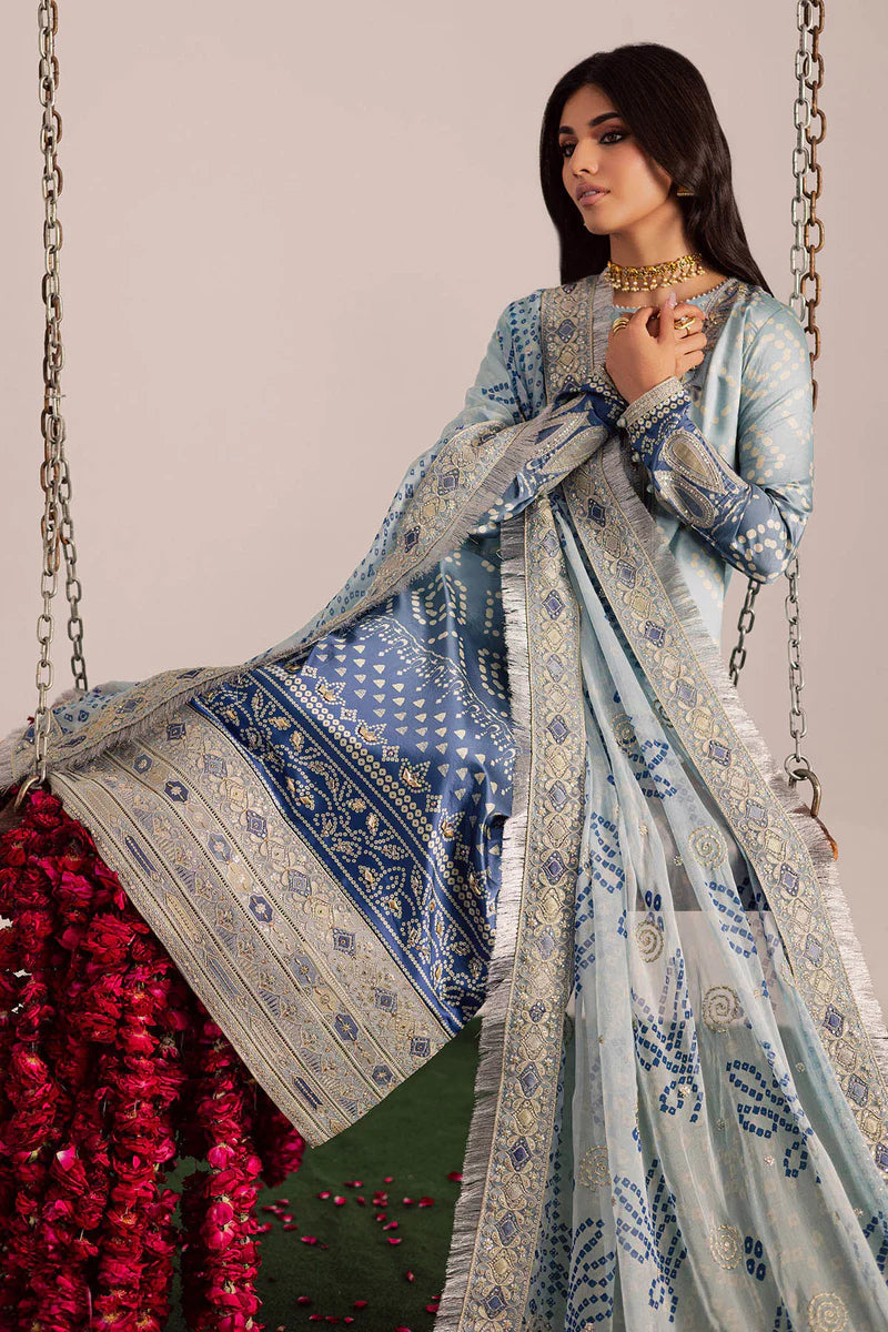Lawn Embroidered 3 Piece Unstitched Dress- NP 698