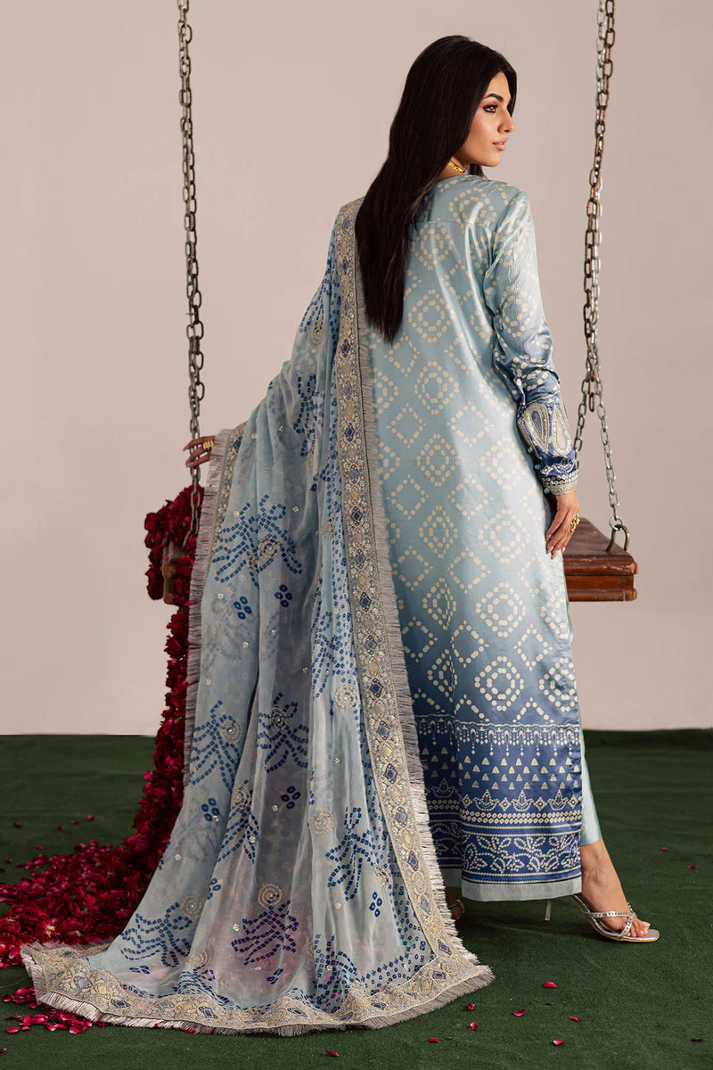Lawn Embroidered 3 Piece Unstitched Dress- NP 698