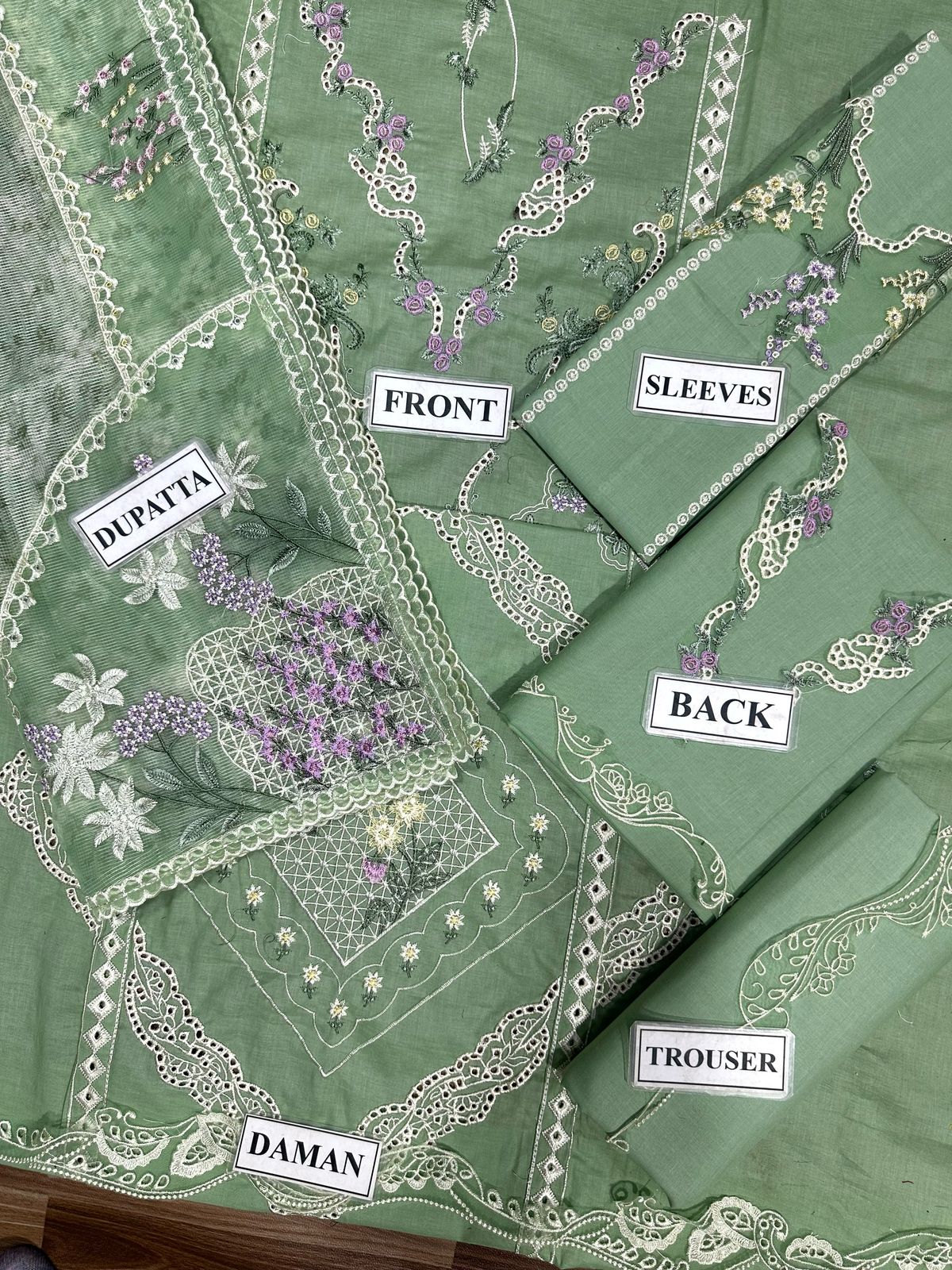 Embroidered Lawn 3 Piece Unstitched Suit CSSL-D02-B - Summer Collection