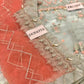 Net Luxury Maxi Embroidered 3 Piece Unstitched MH-02 Party Wear