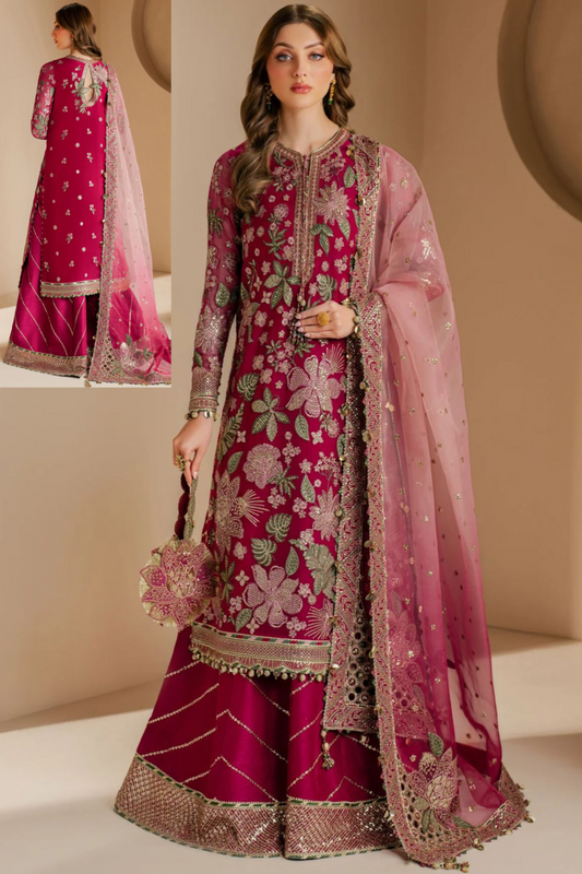 Luxury Chiffon 4 Piece Unstitched Dress