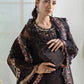 Black Luxury Embroidered Chiffon 3 Piece Unstitched Suit