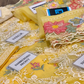 Yellow Luxury Chicken Kari 3 Piece Unstitched Lawn Suit - Summer Collection