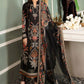 Black Embroidered Unstitched 3 Piece Lawn Suit MBC-605 Summer Collection