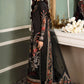 Black Embroidered Unstitched 3 Piece Lawn Suit MBC-605 Summer Collection