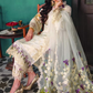 Embroidered Lawn 3 Piece Unstitched Suit White-A-Marina-Summer Collection