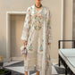 Chicken Kari Fully Heavy Embroidered Lawn 3 Piece Unstitched Dress - Summer Collection