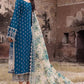 Chicken Kari Fully Heavy Embroidered Lawn 3 Piece Unstitched - Summer Collection